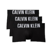 Calvin Klein Low Rıse Trunk 3pk, Ub1 Siyah Erkek 3'lü Boxer