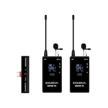 Ckmova Um100 Kit 4 Type C Girişli Kablosuz Yaka Mikrofon Seti