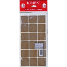 Canex Zemin Koruyucu Yapışkan Keçe 2,5X2,5 Mm Kare