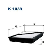 Mercedes S350 W140 Polen Filtresi 1993-1998 Fıltron K1039