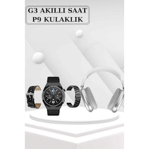 Yeni Nesil Sesli Görüşme Akıllı Saat Ve Powerbank Çoklu Şarj Girişli Bluetooth Kulaklık Nabız Ölçer
