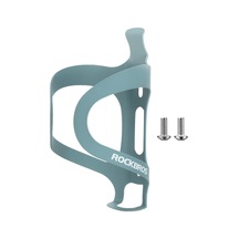 Rockbros 2022-11a Mtb Bisiklet Su Şişesi Kafesi Alüminyum Alaşımlı Yol Bisikleti Şişe Tutucu Braketi - Mavi