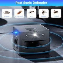 Peller Pro Elite Industrial Pest Repeller Ultrasonik-elektronik Endüstriyel Fare Haşere Akrep Yarasa Kovucu