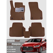 Hyundai Elantra 2016-2020 Uyumlu Eva Paspas Tam Set Araca Özel,kolay Montaj,su Geçirmez 272