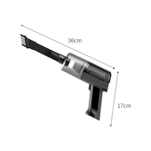 Moly Yunboo K-7 Siyah Kablosuz Süpürge: Usb Şarjlı, 1800mah, 30+ Dak, Minik Boyut, Ev Tipi, Yüksek Emme