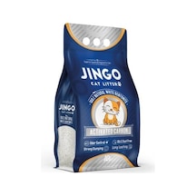 Jingo Cat Litter Aktif Karbonlu Topaklanan 10 Lt Kedi Kumu