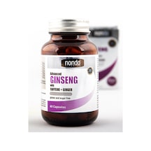 Nondo Advanced Ginseng With Caffeine Zencefil Ginseng Complex