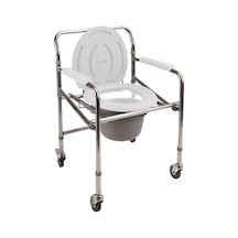 Tekerlekli Banyo Tuvalet Sandalyesi