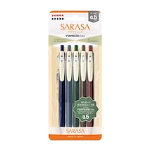 Sarasa Clip Vintage Seri 1 Set 0,5mm 5 Li Pet Genel