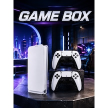 Game Box 3d Çift Oyun Kollu 4k Hd Ekran 20000'den Fazla Oyun Seçeneği 2.4g Kablosuz Diğer