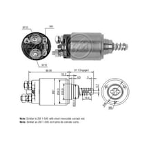 Zm 24v Marş Otomatiği Bosch  Tipi sol Tek Çıkış gümüş Civata 0 N11.18957