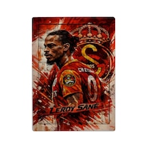 Ghostbastır Design Galatasaray Leroy Sane 99 Parça Ayaklı Puzzle Dekoratif Çocuk Yapbozu 041