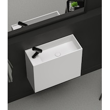 Akrilik-Corian Solid Banyo Dolabı (479187600) Beyaz