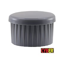 Çap 51 Plastik Iç Tapa 2 Mm-Gri