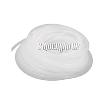 Kablo Toparlayıcı Düzenleyici Spiral No 4- 14 Mm Beyaz Rulo 50 M