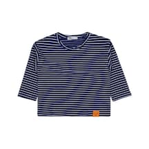 Civil Boys Yatay Çizgili 2-5 Yaş Sweatshirt - Lacivert