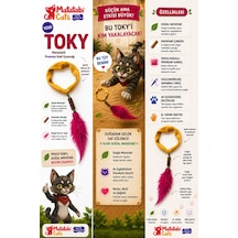 Matatabi Cats Toky Peluş Matatabili Kedi Oyuncağı 12 Cm