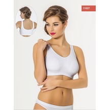 Miss Fit Pedli Büstiyer Dikişsiz Kalın Askılı 11027