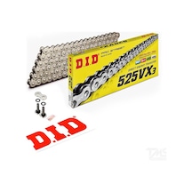Did 525-120Vx3 2009-2022 BMW S 1000 RR Uyumlu Zincir Vx3 Xring Silver