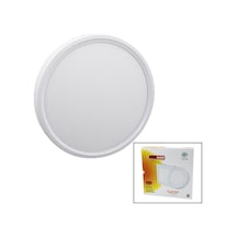 Nisaluce Epl-24sü 24w Beyaz Metal Kasa Sıva Üstü Yuvarlak Led Sli Çok Renkli