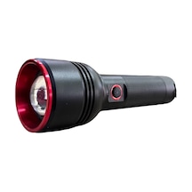 Powerdex Pd-6900 Zoomlu Şarjlı El Feneri 20w 2000 Lümen Siyah