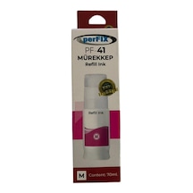 Perfıx Canon Pf Gı-41m Kırmızı Şişeli Mürekkep 70ml