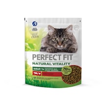 Perfect Fit Natural Vitality Sığırlı Yetişkin Kedi Maması 1 KG