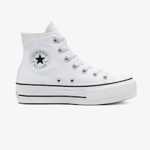 Converse Chuck Taylor All Star Lift Hi Platform Unisex Beyaz Sneaker Düz 560846c Beyaz