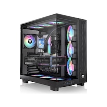 Thermaltake View 380xl Temperli Cam 4x120mm Usb 3.0 Siyah Argb Akak0thr0003