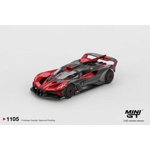 Mini Gt Bugatti Bolide Red Mgt01105 1:64 Diecast Model Araba Koleksiyonluk