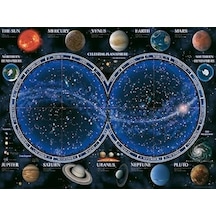 1500p Puzzle Gök Haritası, Yapboz