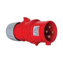 Mete Enerji 4x32a. Ip44 Düz Fiş- Vidalı Bağl. 406109v