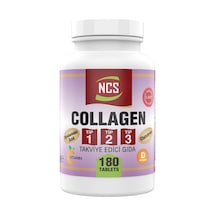 Ncs 180 Tablet Hidrolize Collagen Kolajen Type Tip 1-2-3 Hyal