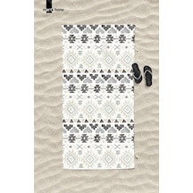 Marte Home Boheme Plaj Havlusu Gri