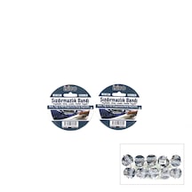 Lunaev 10 Adet 38mmx3mt Su Sızdırmaz Bant Beyaz Yapıştırıcı Ve Bantlar