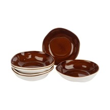 Mikasa Moor Beyaz Karamel 6lı Kase 18cm