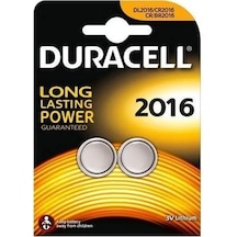 Mey İthalat Duracell Cr 2016 Lityum Pil 3 Volt 2 Li Paket
