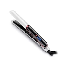 White Yeni Saç Düzleştirici Düzleştirici Curling Ütüler Beyaz