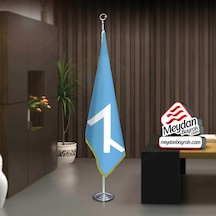 Afşar Boyu Cumhuriyeti Bayrak -ofis -makam-toplantı Odaları -direkli -saçaklı Makam Bayrağı 1