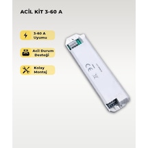 Acil Kit 3-60 A Led Spot Uyumlu Acil Durum Güç Destek Modülü
