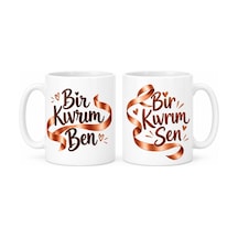 Bezos İki Kıvrım 2'li Porselen Kupa Seti - Model 602 Mmbz