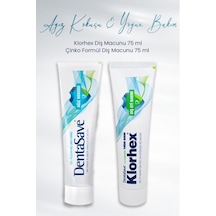 DentaSave Ağız Kokusu Çinko+ Diş Eti Bakım Diş Macunu 2 x 75 ML