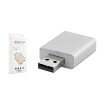 Hadron Hdx5272 Usb Harici Ses Kartı 7.1 Gümüş Kdo
