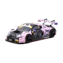 Mey İthalat 1/64 Model Araç R8 Lms Gt3 Evo Iı Macau Gt Cup - Fıa Gt World Cup 2024 10 With Tarmac Cards Combo Set