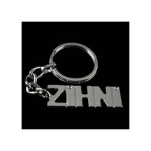 Zihni - 665 - - Novapazr - İsimli Anahtarlık- Çok Renkli