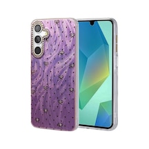 Samsung Samsung Uyumlu Galaxy S25 Kılıf Blade Aynalı Desenli Kapak - Desen 2