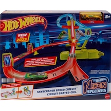 Hot Wheels Neon Yarışlar Çoklu Yarış Heyecanı Pist Seti HPC07