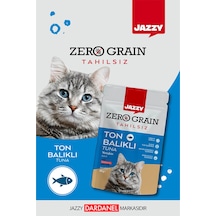 3 Adet Jazzy Kedi Maması Ton Balıklı 80 Gr