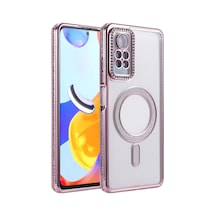 Redmi Note 12 Pro 4g Joke Simli Magneticsafe Kılıf - Pembe İtdark50508