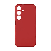 Zore Galaxy S24 Uyumlu Nvth Biye Silikon-kırmızı